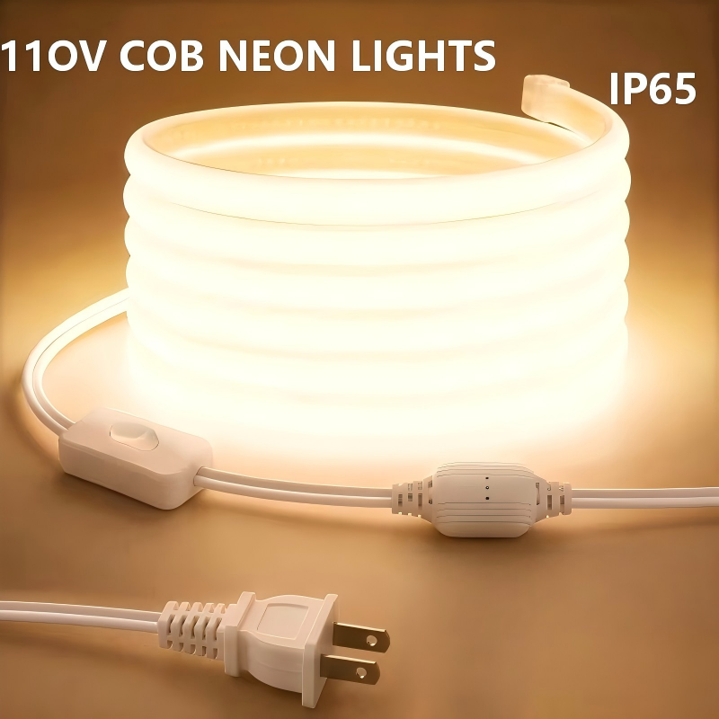 Outdoor Power Strip Weatherproof - 고휘도 COB LED 스트립 조명(미국 표준